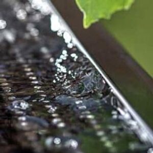 Alu-Rex Gutter Clean Pro U-shaped design with Rollback+ technology controlling gutter overflow